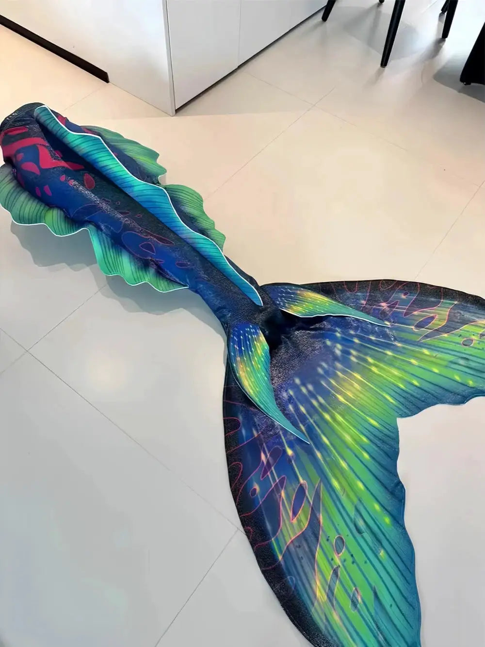 Mermaid Tail Swimsuit Custom High-quality Tail with Adjustable Bra for Professional Aquarium Diving and Photography from PriceLows™