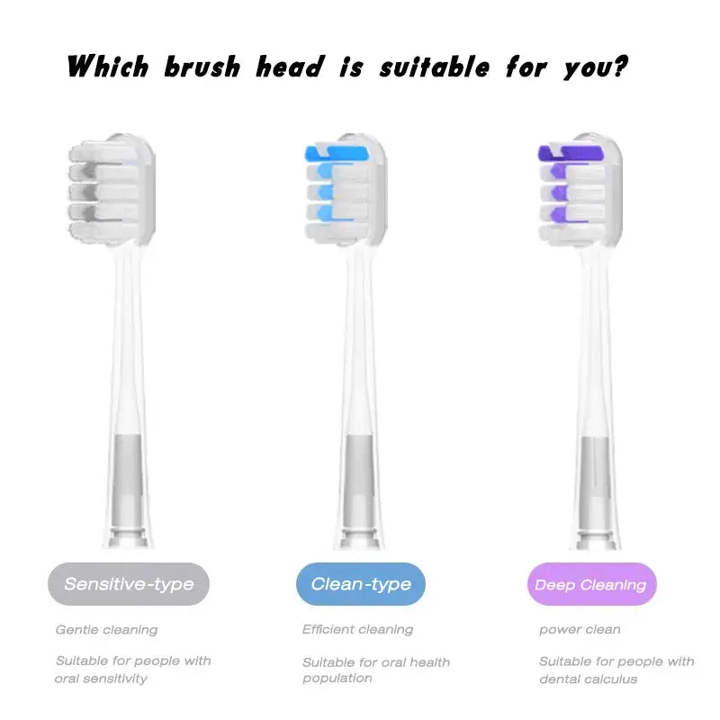 15pcs Brush Head Compatible with LaiFen LFTB01-P-A-S Sonic Electric Toothbrush Vacuum Packaging from PriceLows™