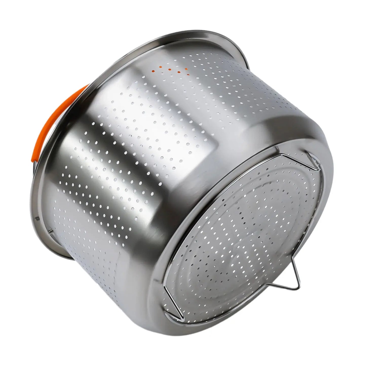 Stainless Steel Steamer Basket | For Instant Pot | Silicone Handle | 6 Qt