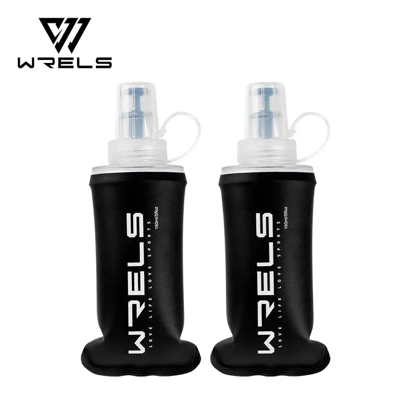 WRELS Portable Sports Soft Flask BPA-Free Running Cycling Water Bottle Outdoor Sports Marathon Folding Collapsible Water Bottle from PriceLows™