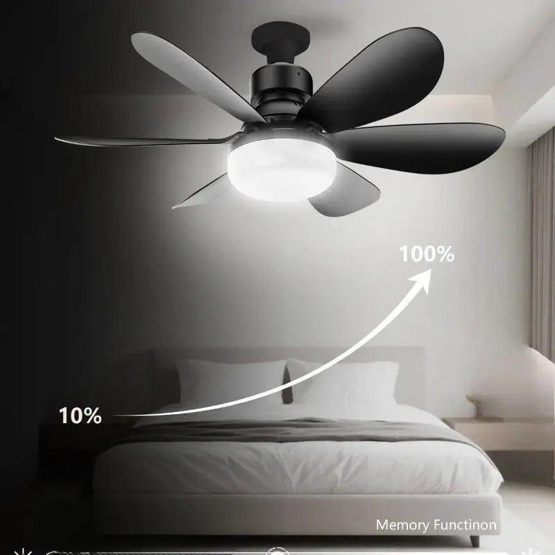 Ceiling Fan Light | Remote Control | Bulbs Included | Screw In Base