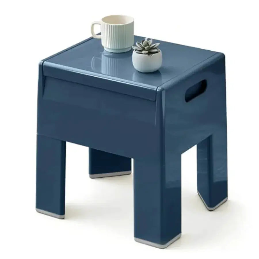 Nightstand Bedside with Storage Space, Multifunctional Colorful Plastic End Table Small Side Table for Bedroom, Dorm and Small from PriceLows™