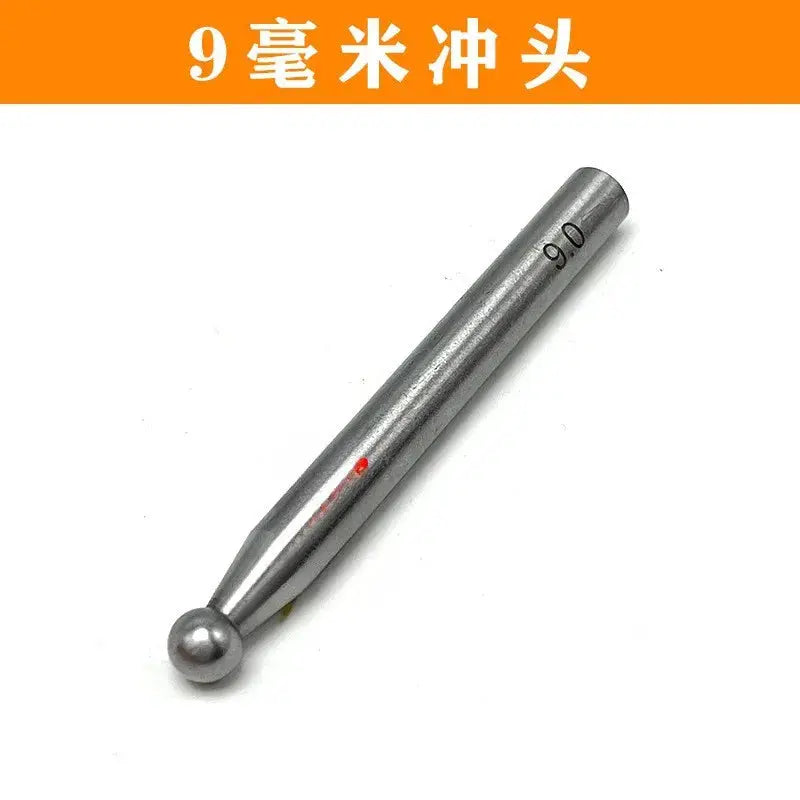 Jewelry Shaping Tool Kit | Steel Dapping Block | Punches Set | Ring Engraving With Storage