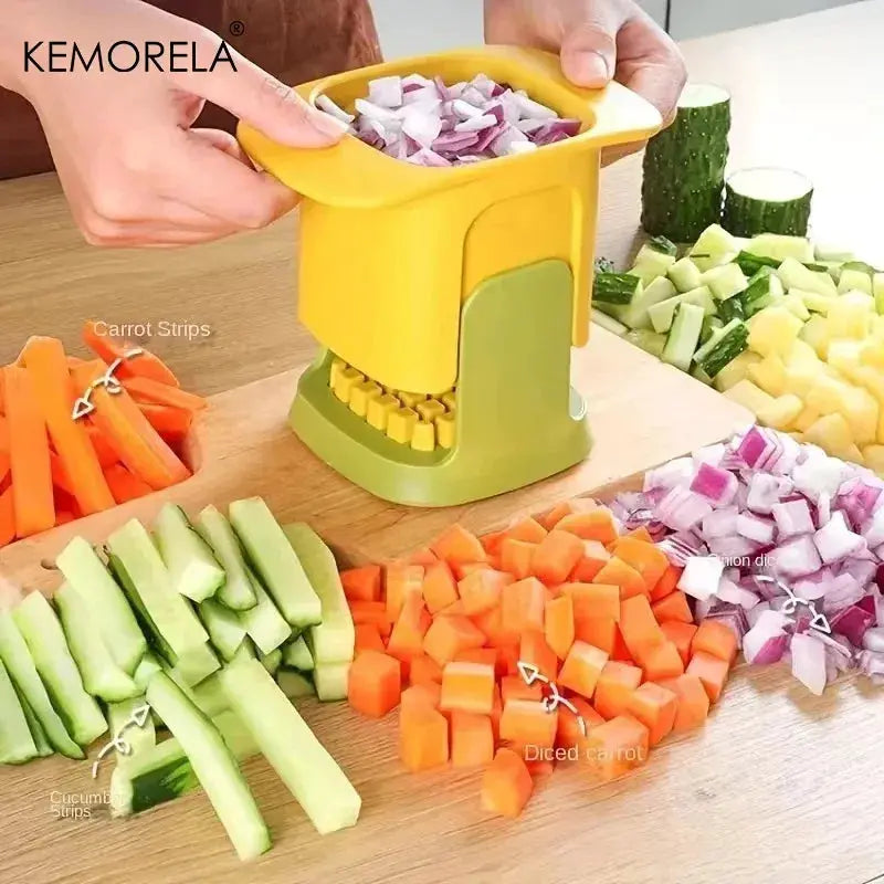 Multifunction Vegetable Chopper | Stainless Steel Blades | Multi Disc Dicer