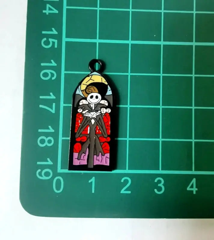 Halloween Pendant Charms | Metal Design | Cartoon Pattern | 10 Piece Set