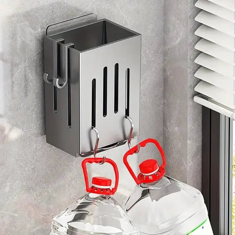 Wall-mounted Punch-free Chopstick Holder Kitchen Sink Tableware Drain Rack from PriceLows™