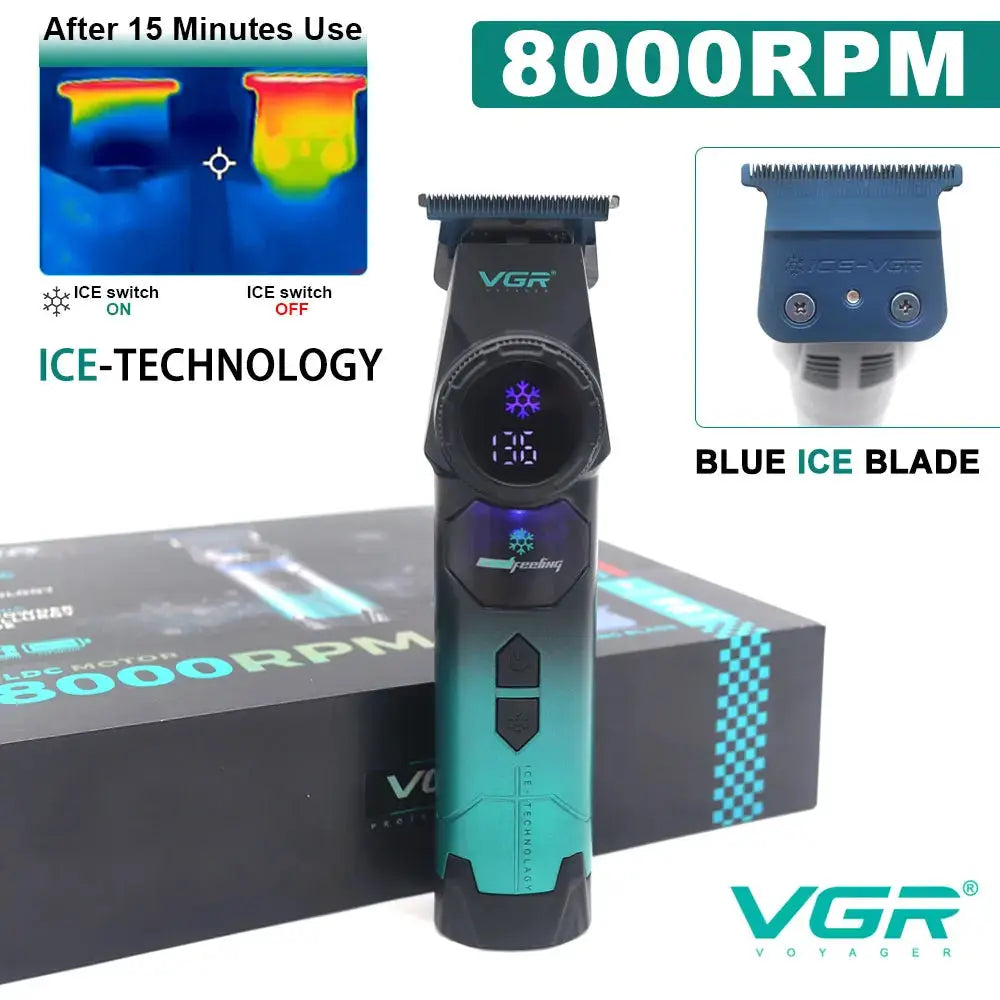 Hair Trimmer | DLC Blade 0 Gap | 8000 RPM Brushless | Beard Trimming