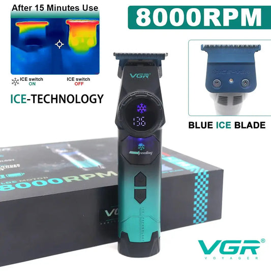 Hair Trimmer | DLC Blade 0 Gap | 8000 RPM Brushless | Beard Trimming