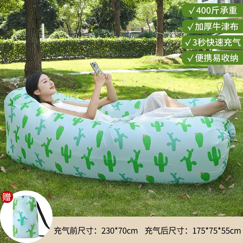 Inflatable Sofa | Portable Folding | Waterproof | Outdoor Use