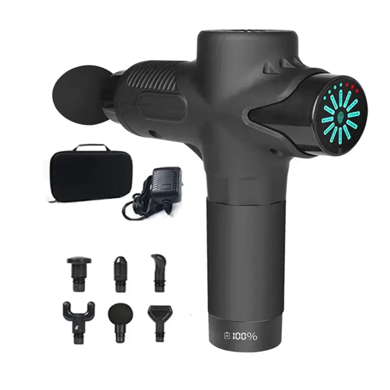 Massage Gun | 24V Power | 12 Speed Levels | Hot Cold Compress