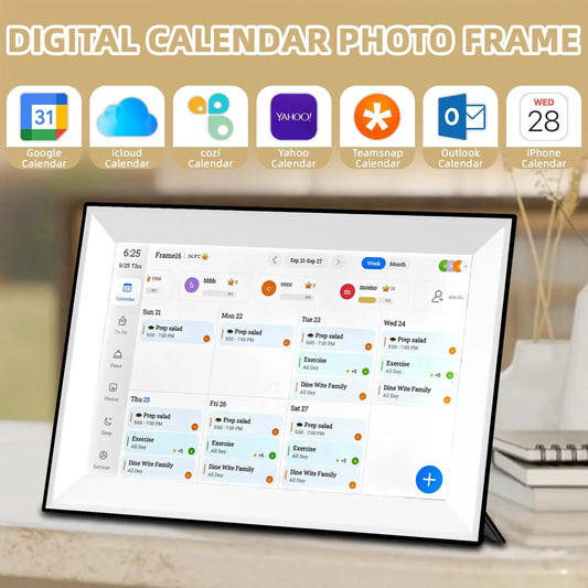 Digital Photo Frame | 10.1 Inch Touch Screen | 1280x800 Display | 32GB Memory from PriceLows™