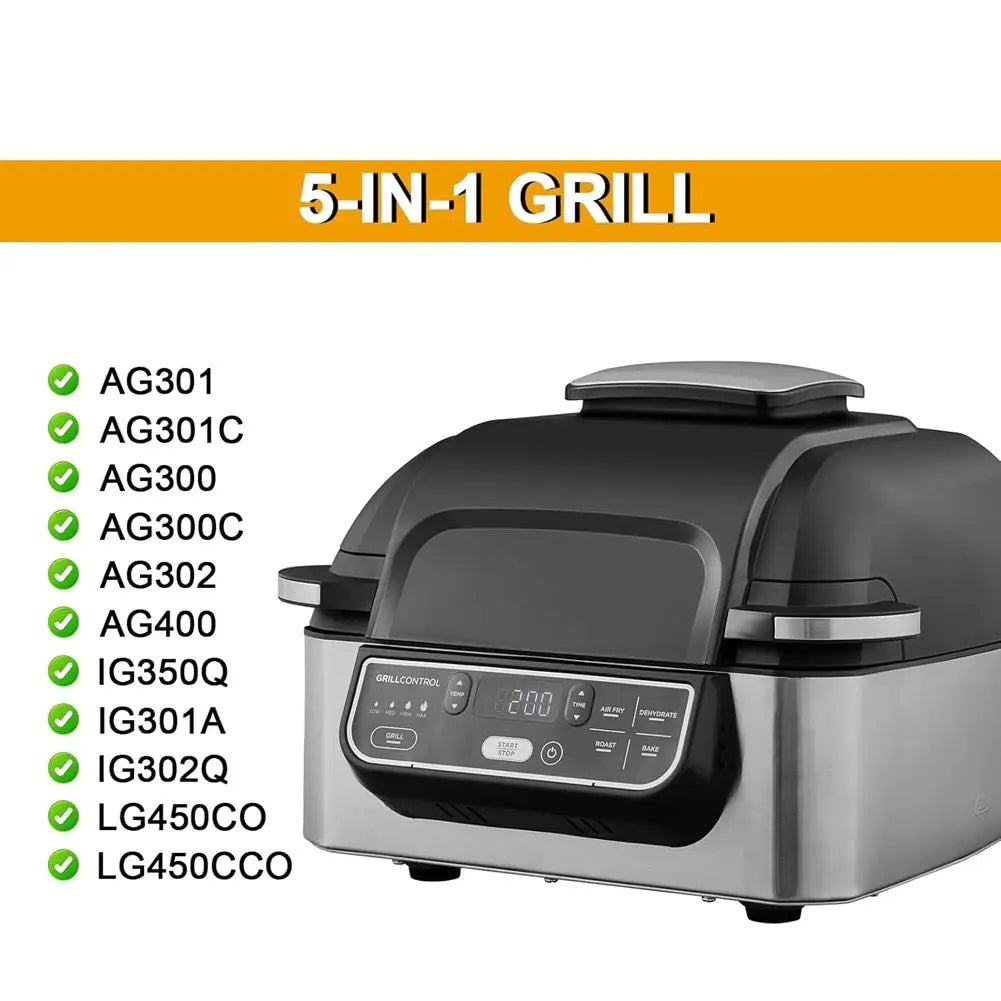 Ninja Foodi Grill Parts | Grill Plate Grate | Splatter Shield | AG301 AG400