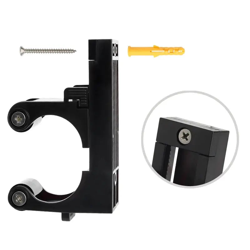 Bicycle Parking Rack Buckle Adjustable MTB Road Bike Wall Holder Hanger For Cycling Display Stand Indoor Fits1.0-2.8 inches Tube from PriceLows™