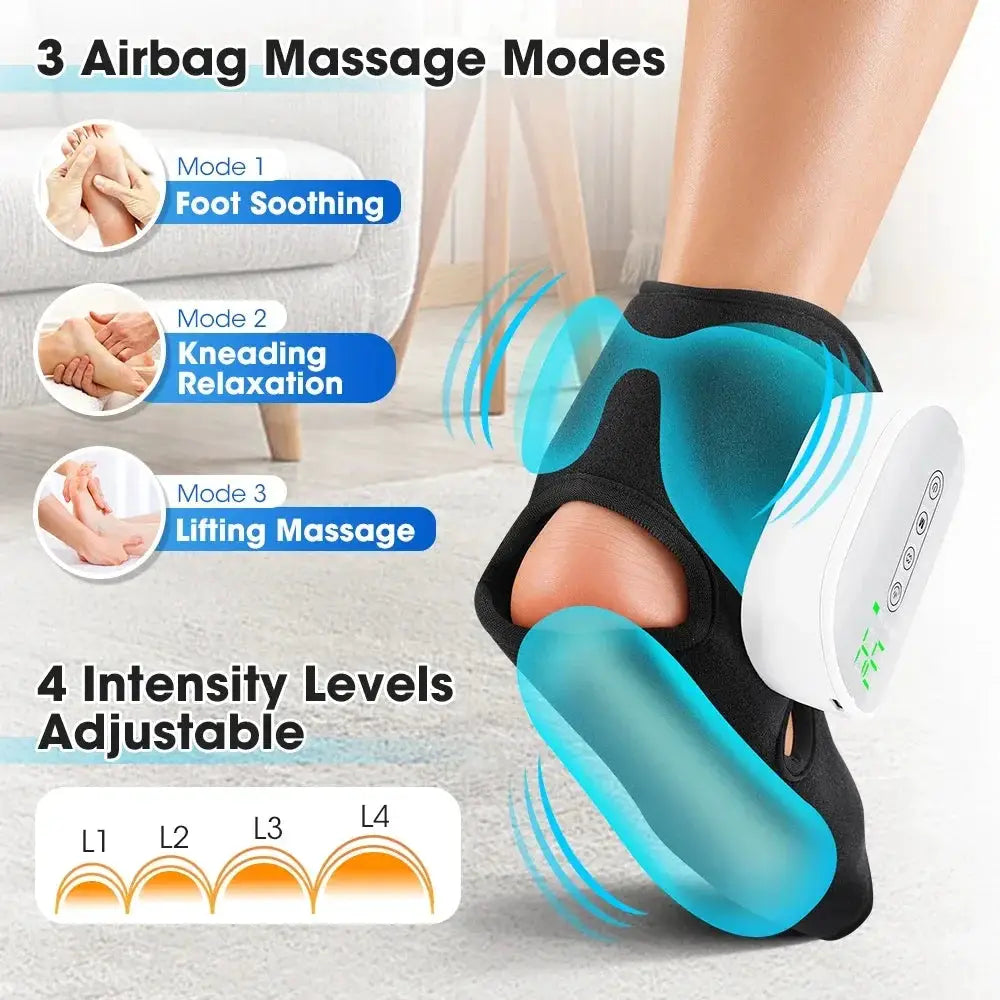 Cordless Foot Massager | 3000mAh Battery | 4 Pressure Levels