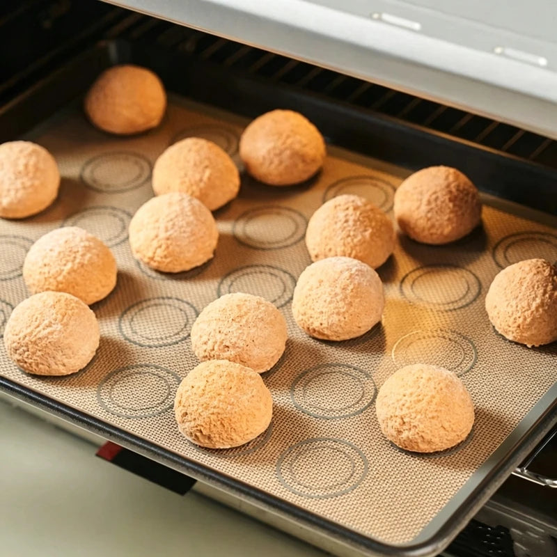 Silicone Baking Mat | 0.4mm Thick | Nonstick | 2 Pack