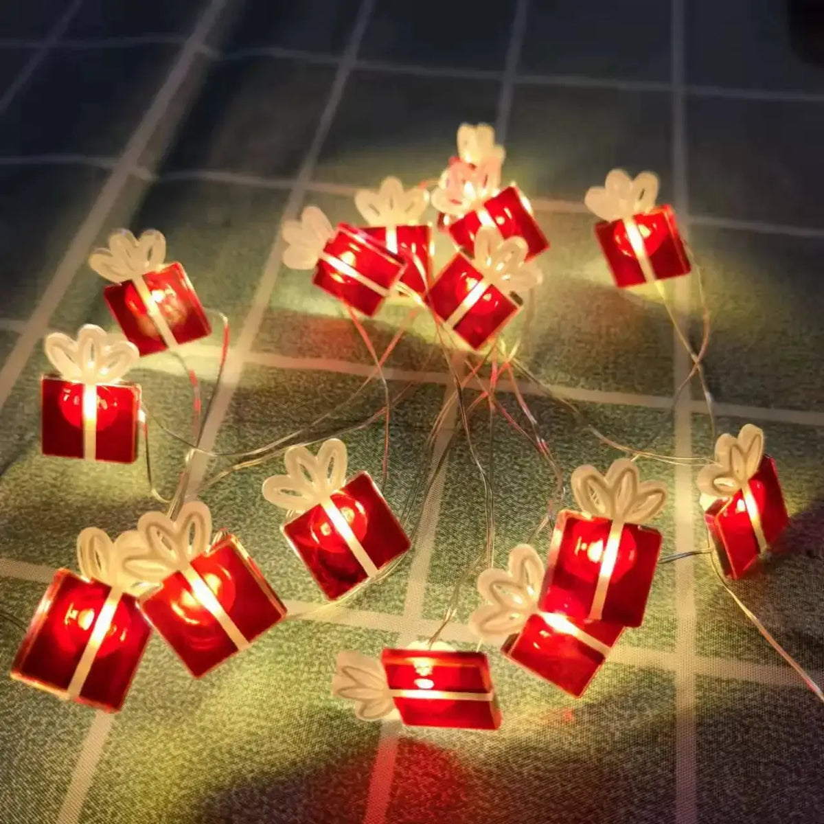 LED Fairy String Lights | 2M Length | Battery Operated | Christmas Figures