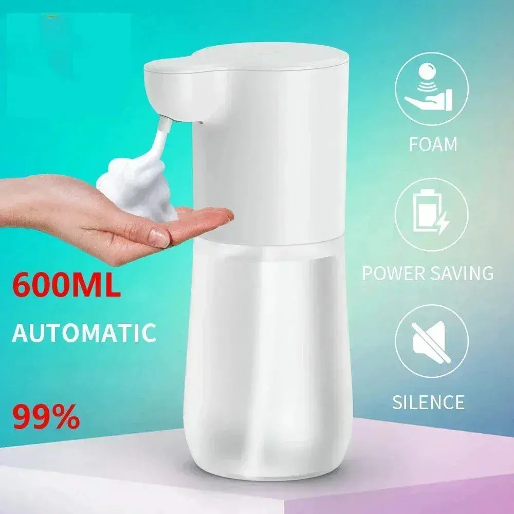 380ML Automatic Foam Soap P11 Dispenser Bathroom Smart Washing Hand Machine With USB Charging ABS 4 Level Adjustable from PriceLows™