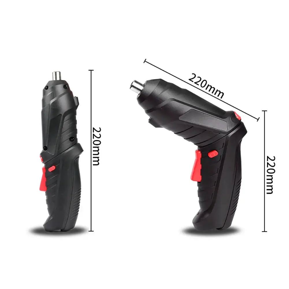 3.6V Wireless Screwdriver Drill Rechargeable Household Electric Drill LED Lighting Mini Electric Screwdriver Portable Power Tool from PriceLows™