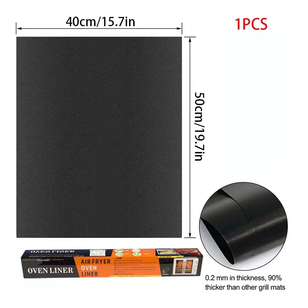 BBQ Grill Mat | Non-Stick | Reusable | Heat Resistant Extra Thick