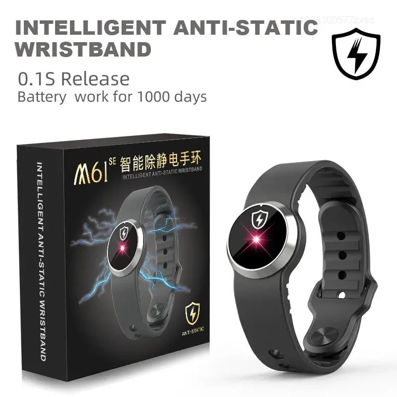 Anti-static Bracelet Wireless Safe Electrostatic Release Device Portable Wristband Static Eliminator Unisex Accessories from PriceLows™