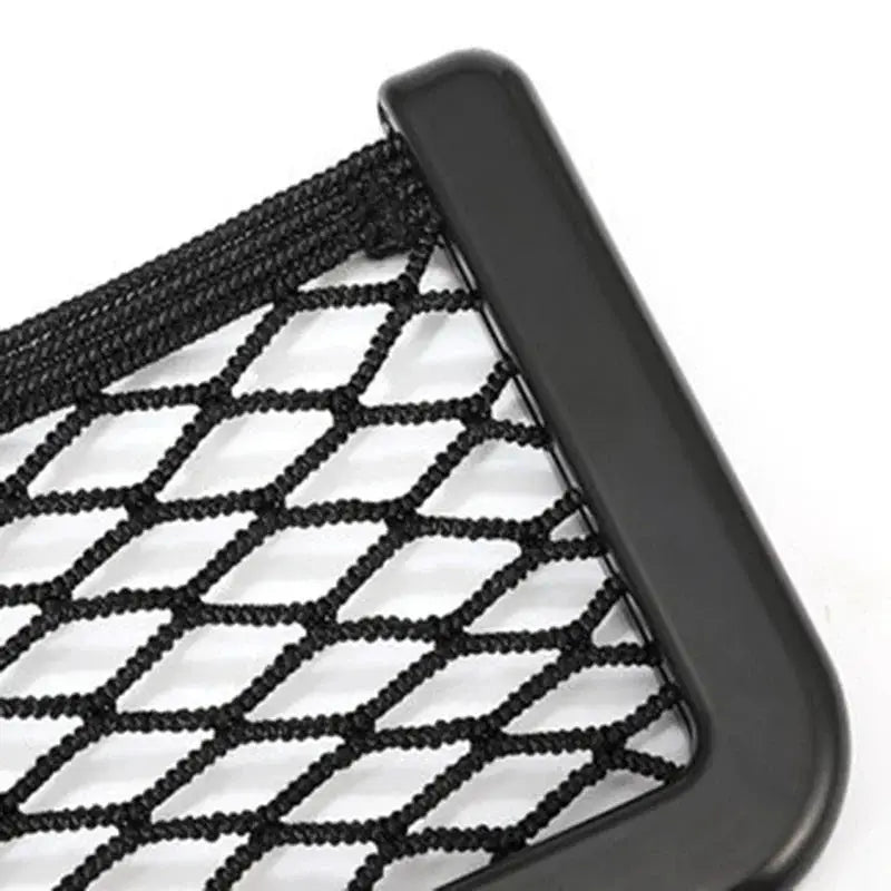 Car Organizer Mesh Storage Bag Net Pocket Mobile Phone Holder Auto Accessories Multi Function Car Storage Net Pocket from PriceLows™