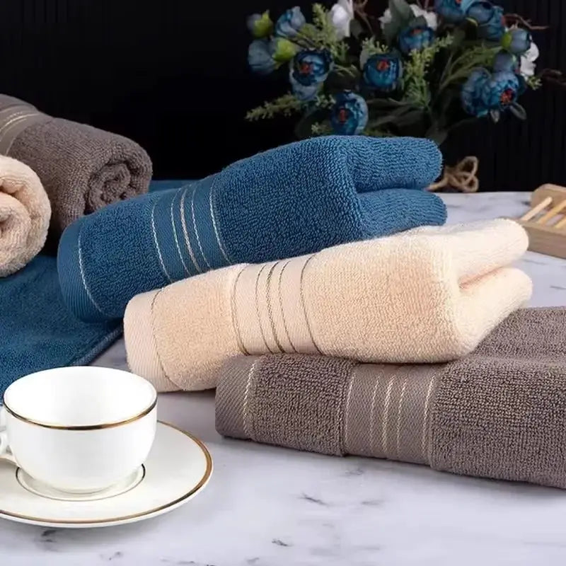 1 Towel Thickened Absorbent Towel Pure Cotton Quick Absorbent Soft Quick Dry Thickened Face Towel from PriceLows™