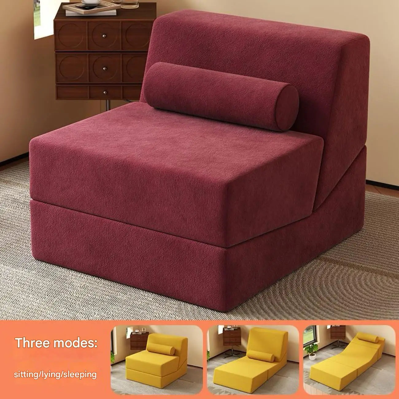 Sofa Bed | Multi Functional Lounger | Small Space Friendly | Single Person