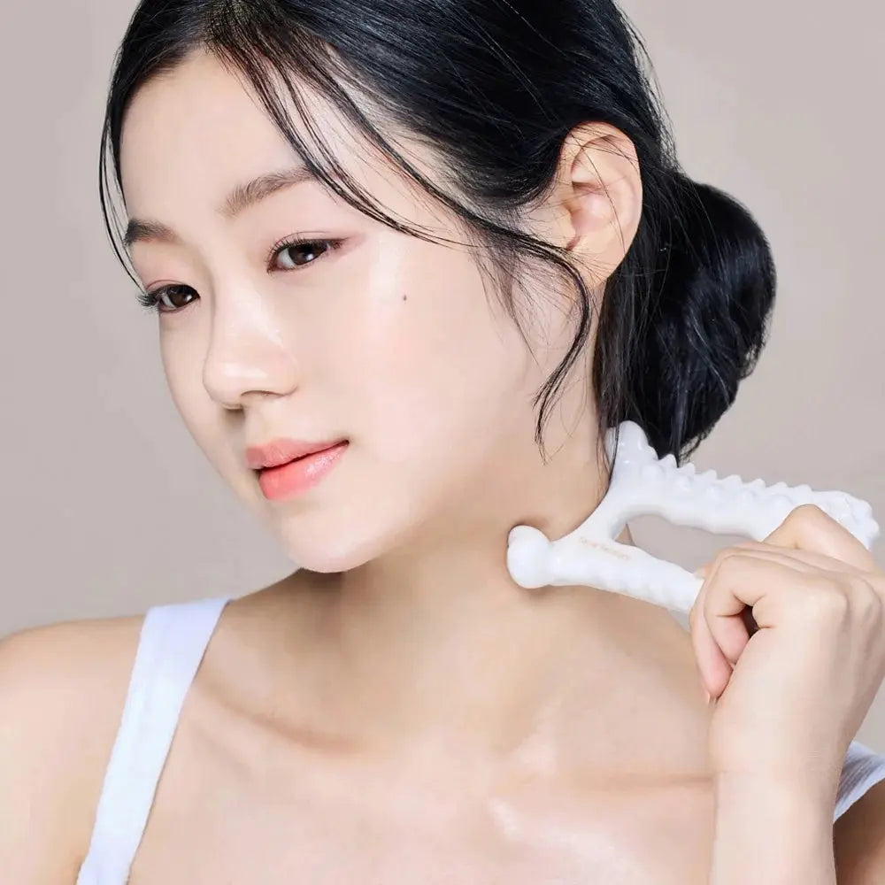 Ceramic Gua Sha | Face Facial Massager | Body Scraping Tool