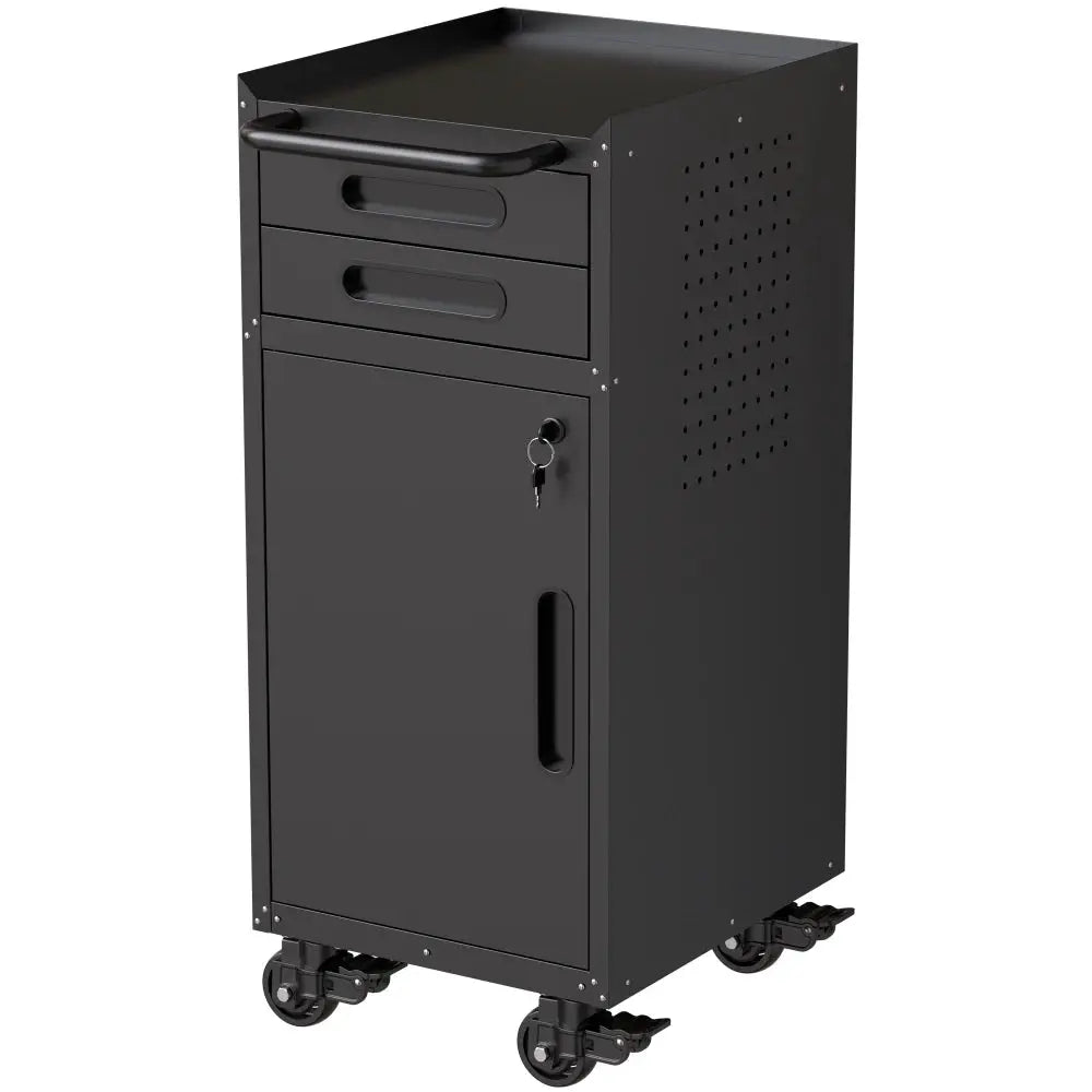 34.3" Rolling Tool Chest with 6 Drawers - Mobile Garage Cabinet Organizer, All-Drawer Design for Small Parts from PriceLows™