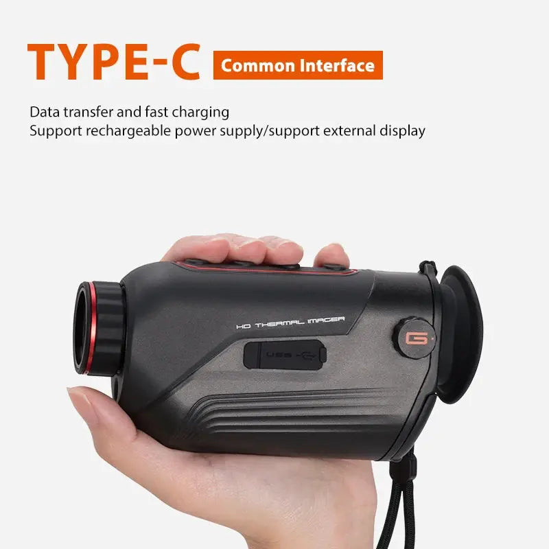 Thermal Imaging Monocular 15mm Focal Lens 256x192 Infrared Night Vision Telescope Thermal Scopes for Outdoor from PriceLows™