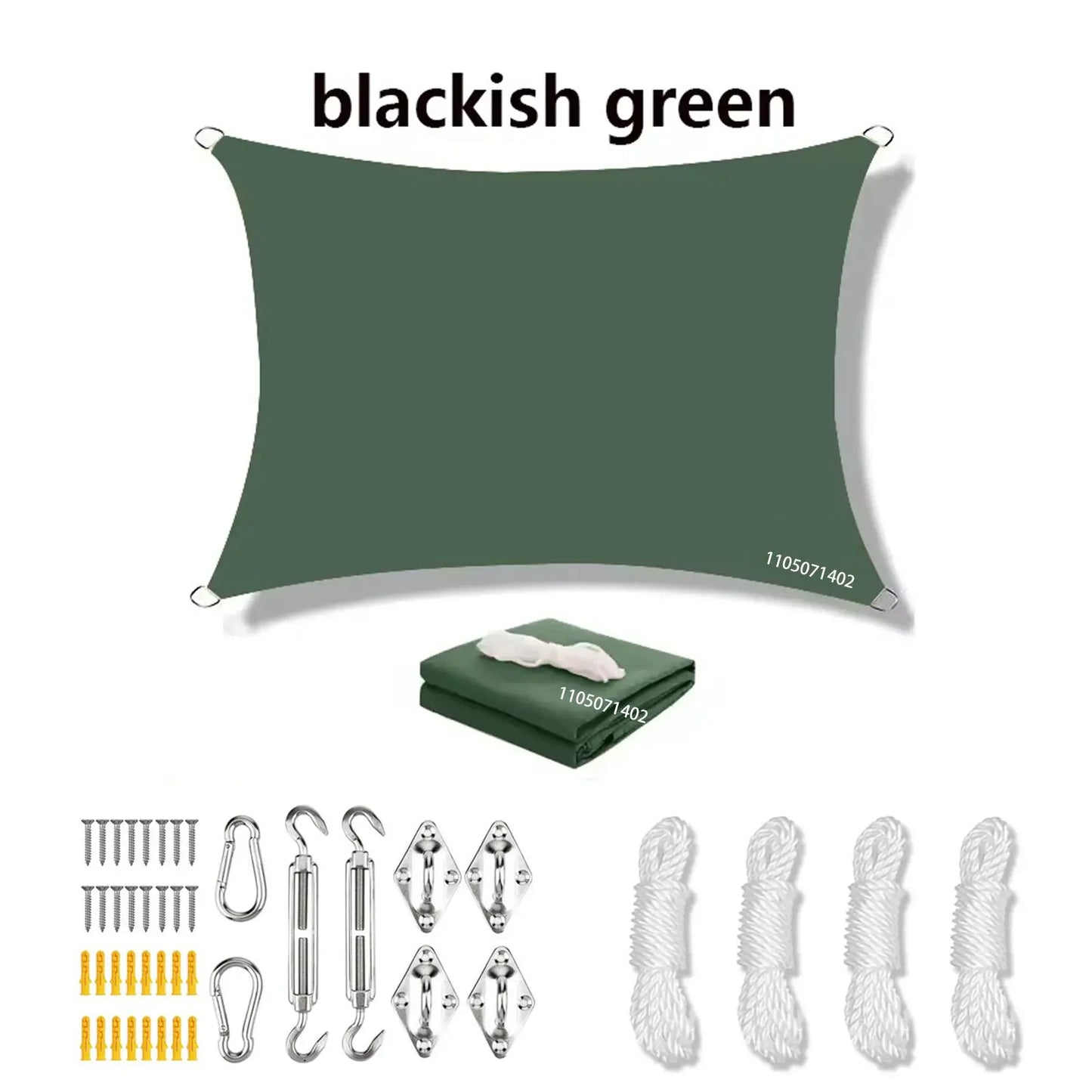 Oxford Sun Shade Sail | Waterproof Anti Uv | 3x3m And 4x5m Sizes