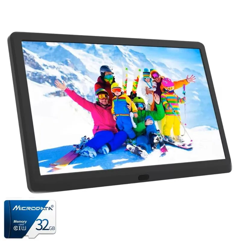 Digital Photo Frame | 1280x800 IPS Display | 1080P Video Playback | 10 Inch