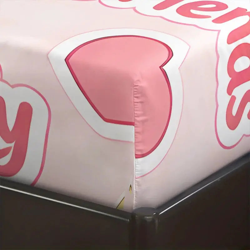 My Melody Sanrio Fitted Sheet Set Kawaii Cute Anime Bed Sheet with Pillowcases for Girls Bedroom Soft Cartoon Mattress Cover from PriceLows™