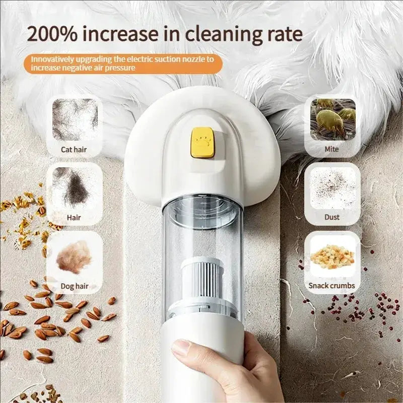 Pet Vacuum Cleaner | Cyclonic Technology | Strong Suction | Car And Home
