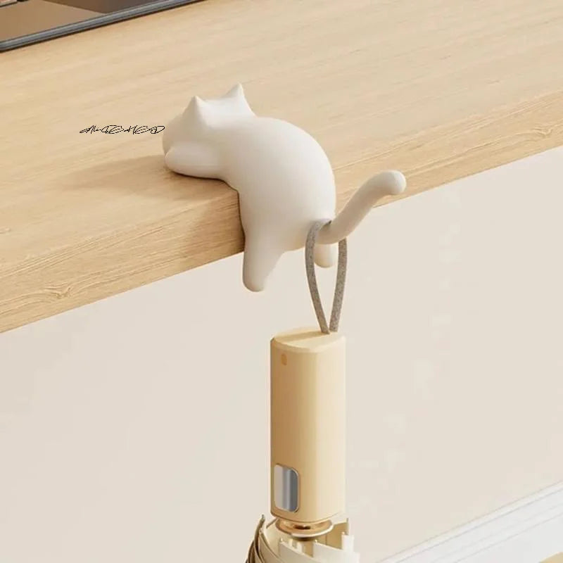 Cute Cat Bag Hook Portable Table Hook Handbag Backpack Organizer Holder for Home Office Desk Side Decor Travel Bag Hanger from PriceLows™