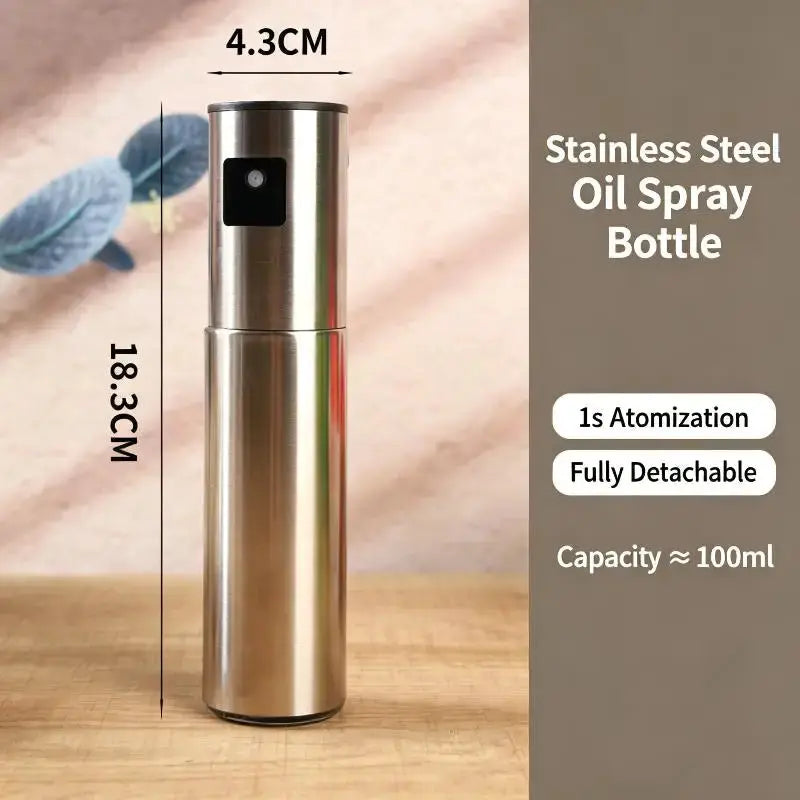 Olive Oil Sprayer | Glass Body | Stainless Steel Nozzle | One Size