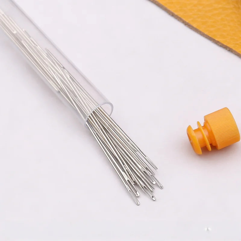 Upholstery Repair Sewing Kit Heavy Duty Sewing Kit Leather Working Tools with Awl Tools,Hand Stitching Needles,Thread from PriceLows™