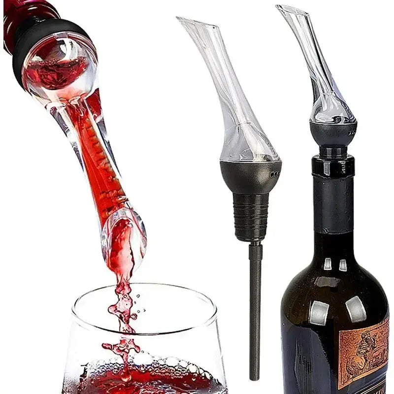 Wine Aerator Pourer Spout Premium Wine Decanter Professional Wine Pourer Wine Accessories Gifts for Wine Lovers from PriceLows™