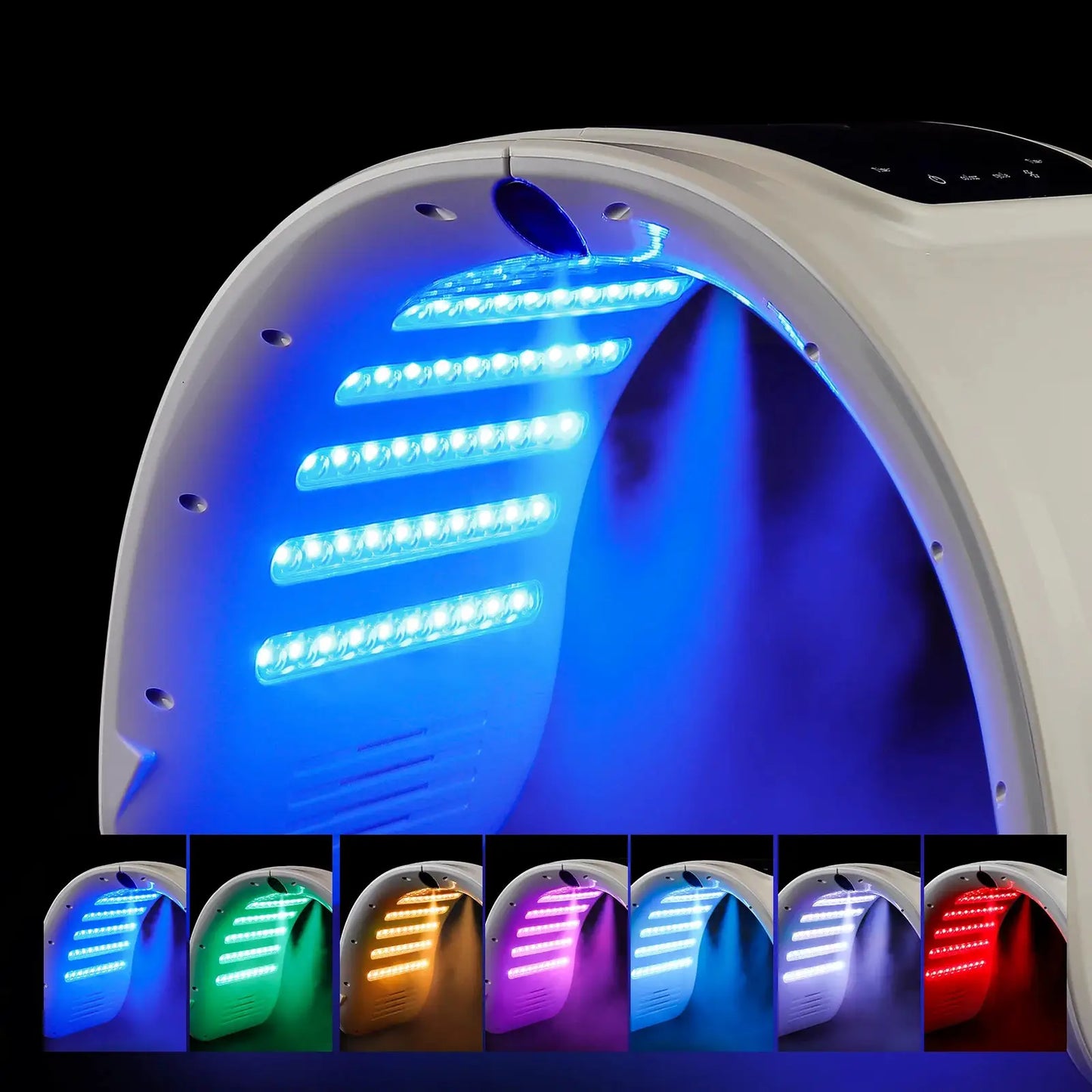 7 Color Led Photon Mask | Nano Spray Face Mask For Acne Treatment