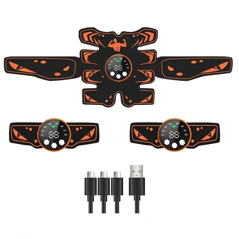 EMS Ab Stimulator | 6 Pack Muscle Toner | Battery Powered