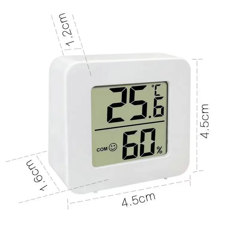 Digital Hygrometer Thermometer | Indoor Use | Mini LCD Display | Compact Size
