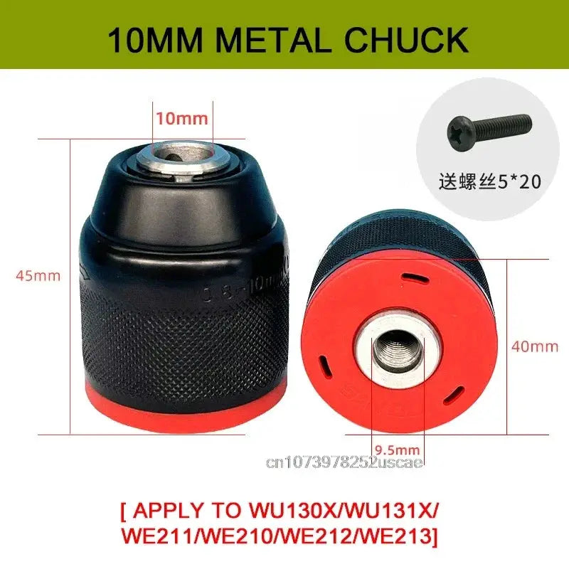 Orginal new Switch Driver motor reducer casing toothed wheel shell chuck parts for WORX WU131X Electric screwdriver from PriceLows™