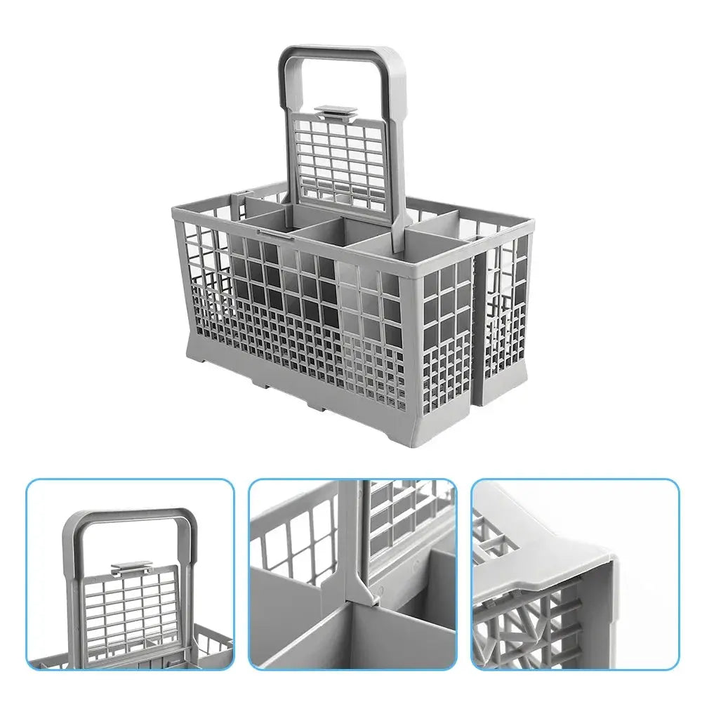 Dishwasher Cutlery Basket | Universal Fit | Foldable Holder | Knife And Fork
