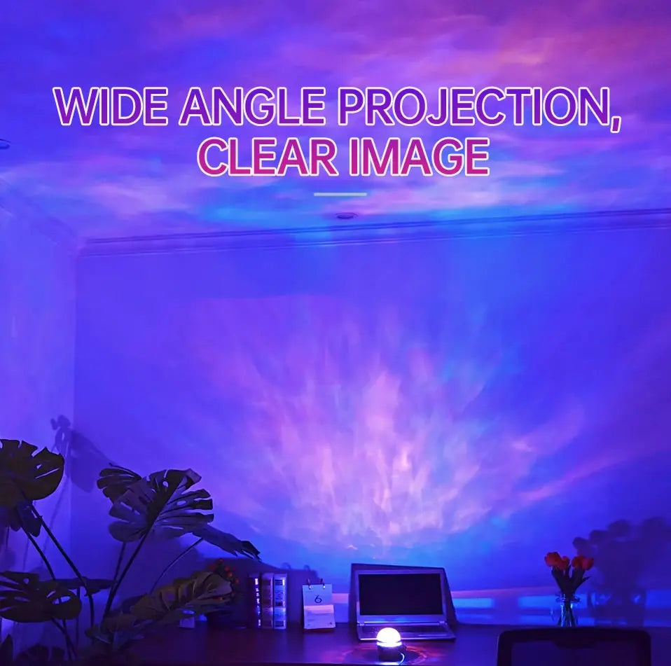 LED Night Light Galaxy Projector | Remote Control | 7 Modes