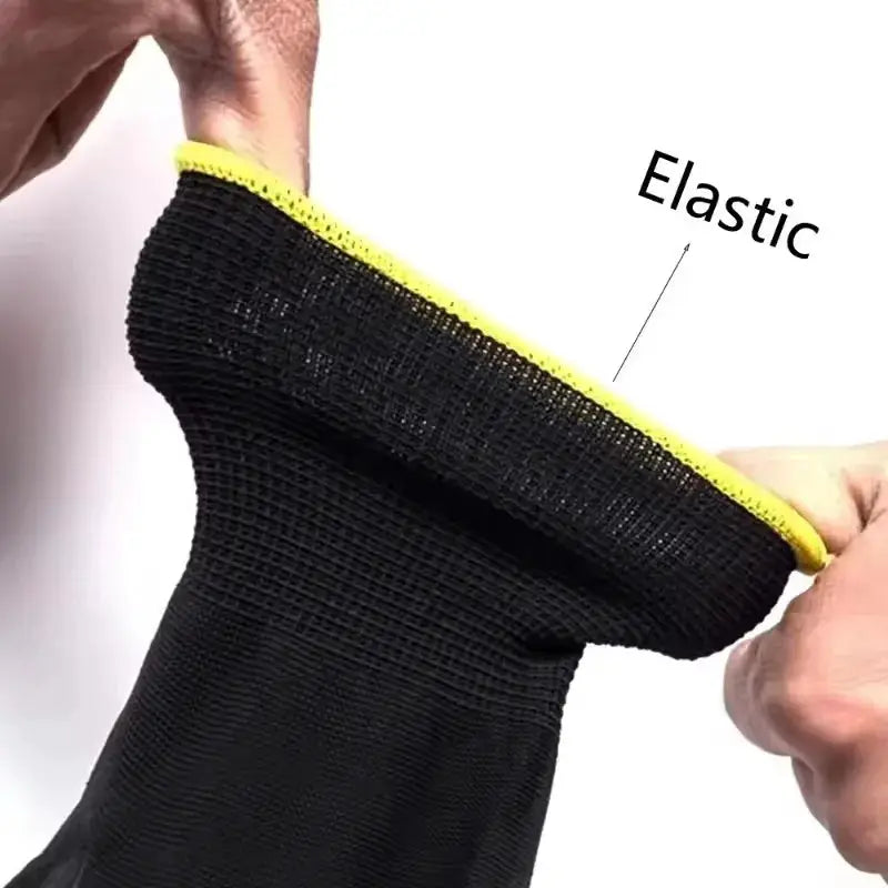 8/16/24PCS PU Coating Gloves Anti-Slip Wear-Resistant Nylon PU Gloves Durable Gardening Machinery Automotive Repair Tools from PriceLows™