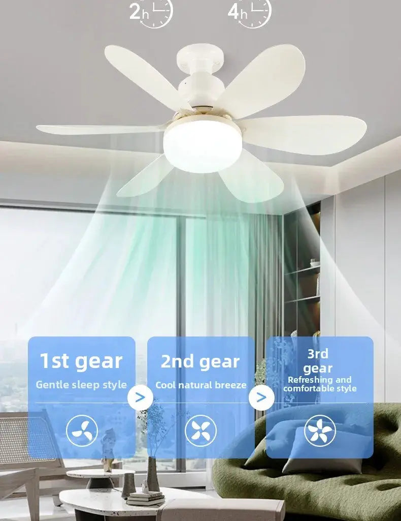 LED Ceiling Fan Light | 30W-40W Dimmable | E27 Socket | Remote Dimming