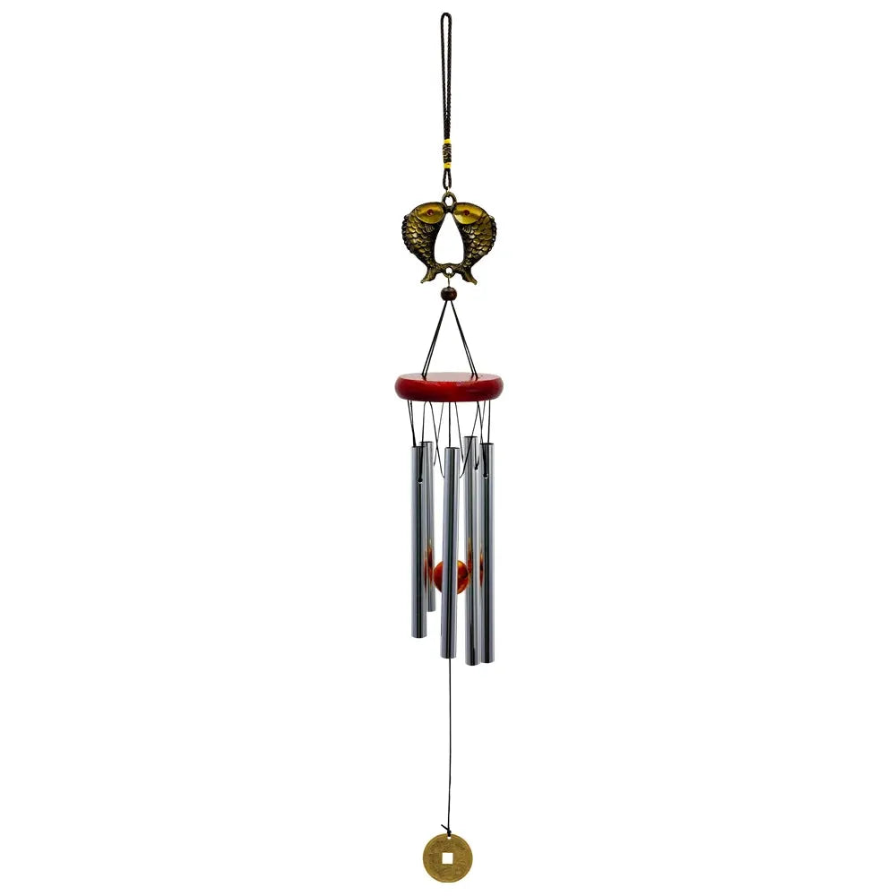 Musical Wind Chime 5 Bronze Aluminum Tubes Creative Gift for Room Outdoor GardenDecor Butterfly Owl Charms Hanging Chimes Decors from PriceLows™