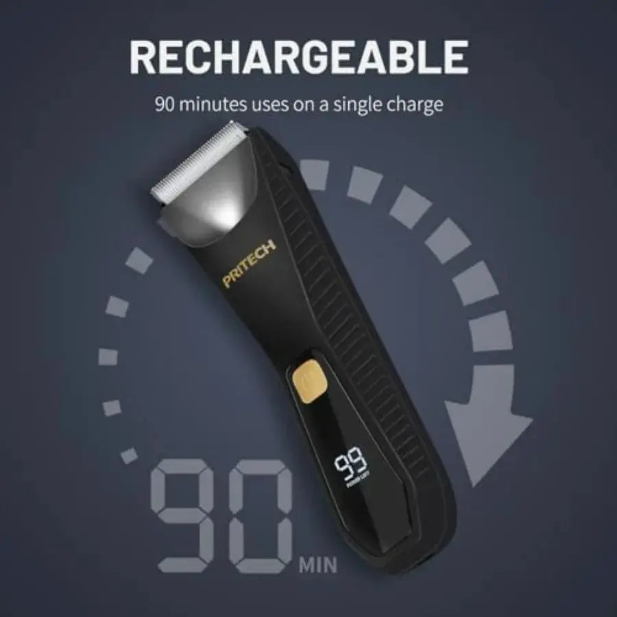 Body Hair Trimmer | Ceramic Blade | USB Rechargeable | One Size