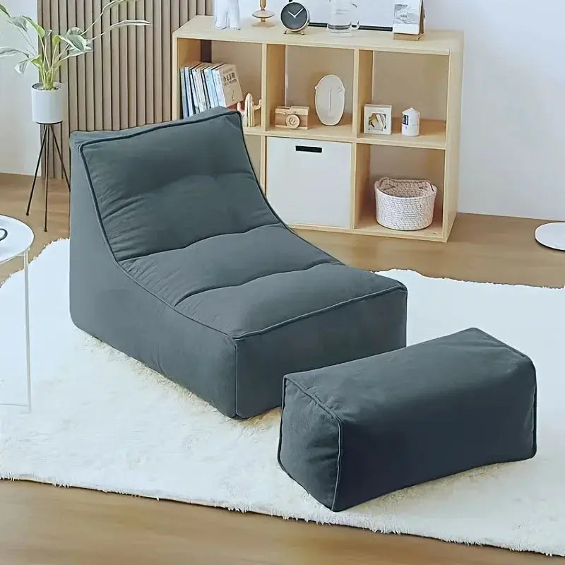 Lazy sofa, bean bag tatami, single balcony, leisure armchair, bedroom room, small sofa, lounge chair, internet famous sofa from PriceLows™