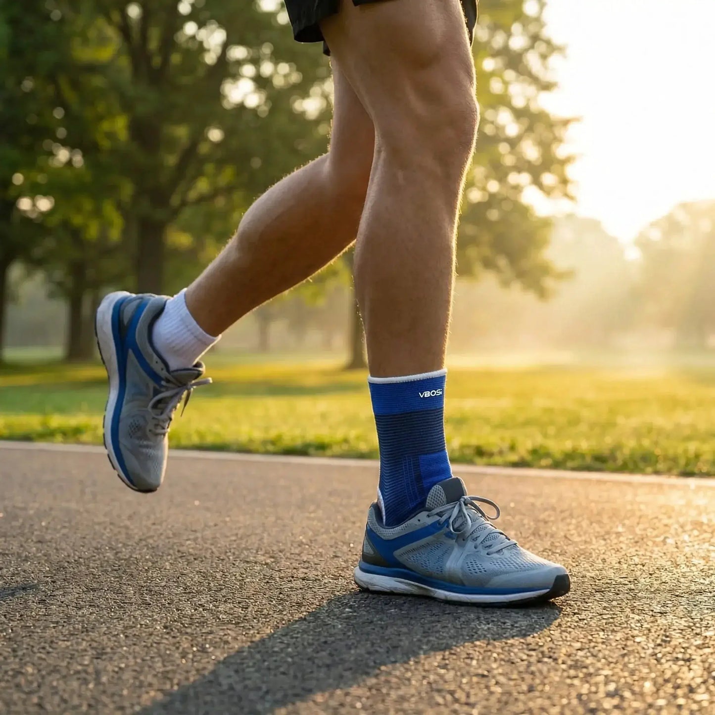 Knitted Ankle Support Brace | Breathable Nylon Compression | One Pair